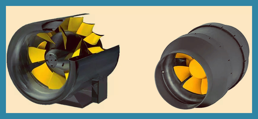 Диагональный вентилятор Диагональный вентилятор